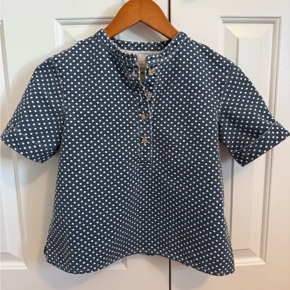 Utility Canvas Made in USA Polka Dot Top size XS - Picture 1 of 9